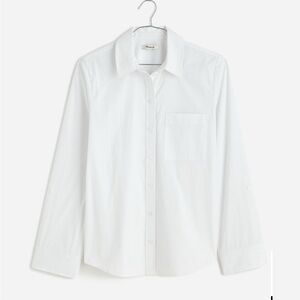 Madewell White Button Down Shirt